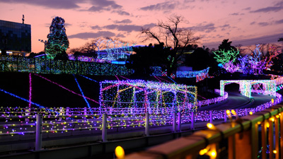 課外活動・よみうりランド④イルミネーション